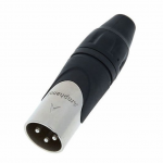 Amphenol AX3M 3P XLR αρσενικό φις